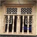 کار زیبای گره چینی برای انواع پنجره‌های چوبی و آلومینیومی