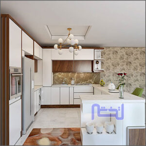 تصویر طراحی کابینت آشپزخانه