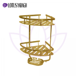 تولید کننده قفسه حمام آلومینیومی ضد زنگ لوتوس