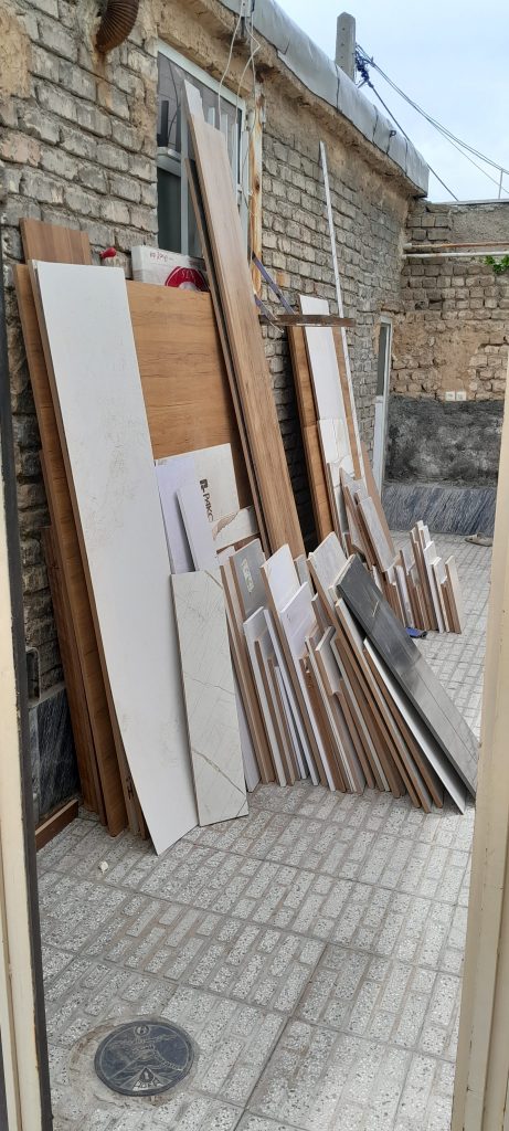 پرتی ام دی اف بیشترش سون اوک تکه بزرگ اراک