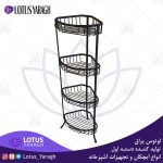 تولید کننده قفسه آلومینیومی حمام ضد زنگ