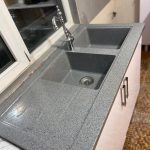 سینک گرانیتی روکار ۶۰ در ۱۲۰