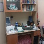 میز تحریر و کامپیوتر و کتابخانه MDF