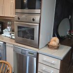 کابینت دست دوم بانضمام گاز رومیزی اخوان و سینک و شیرآلات